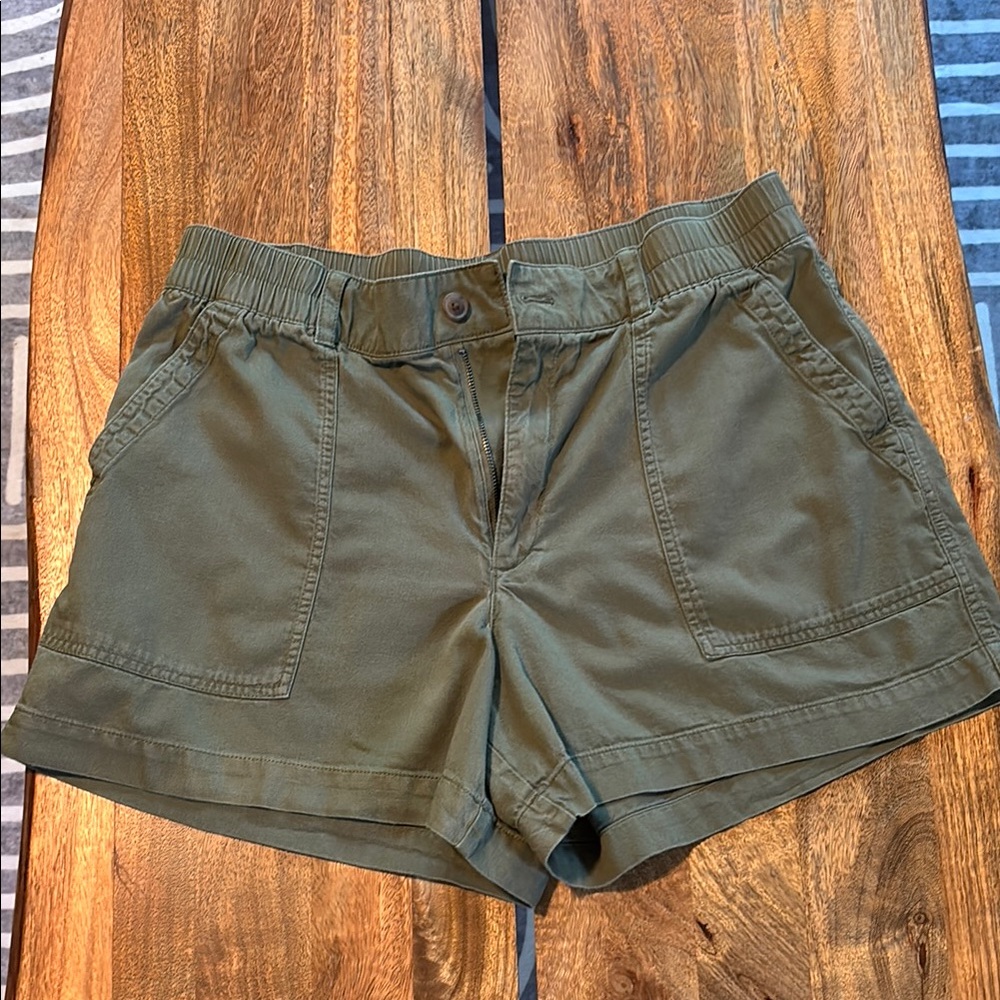 GAP Factory Olive Green Women's Shorts